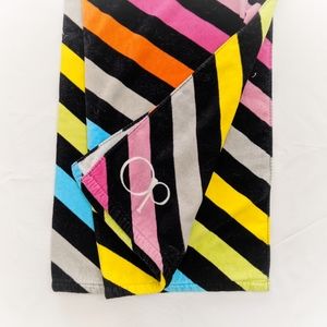 Bright Bold Striped Beach Towel by OP